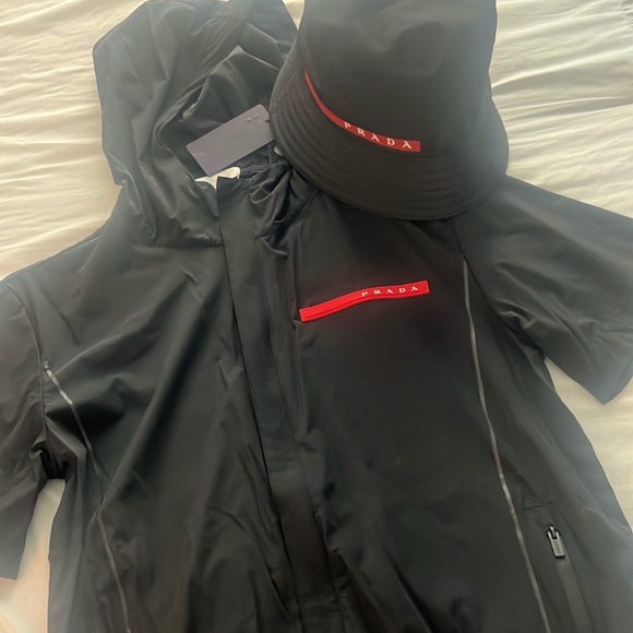 Authentic Prada bucket hat and Windbreaker - Picture 1 of 1